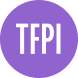 The letters TFPI in a purple circle to represent tissue factor pathway inhibitor (TFPI).